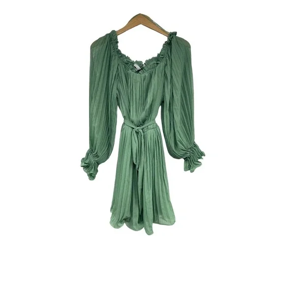 knee length dresses for ladies Authentic vintage 70s Boho black bell sleeve mod mini dress